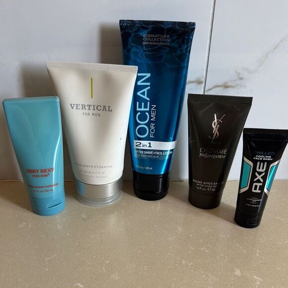 After shave hydration-Ocean for Men 2-in-1 Face Lotion - Blue - Picture 1 of 1